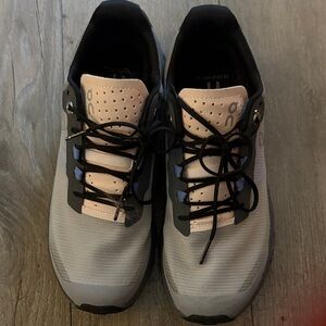 On Running Women’s Black and Gray Athletic Shoes